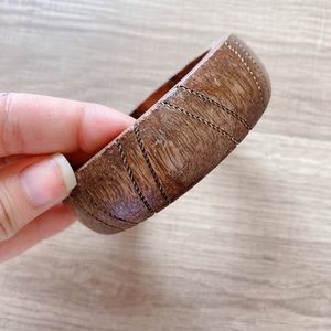 Wooden bracelet